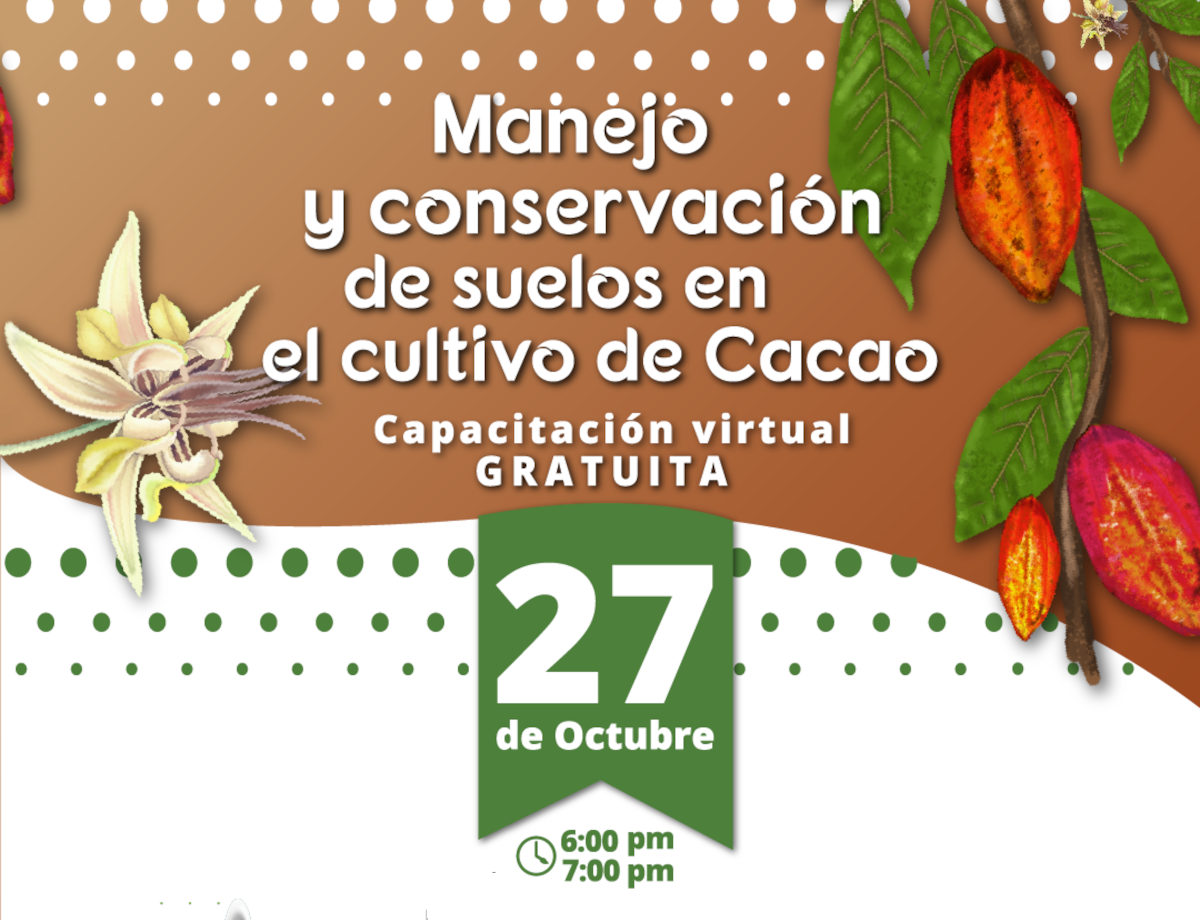 Capacitación Manejo y conservación de suelos en cultivos de cacao